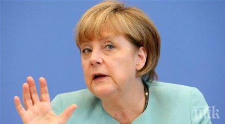 зелените извиват ръцете меркел