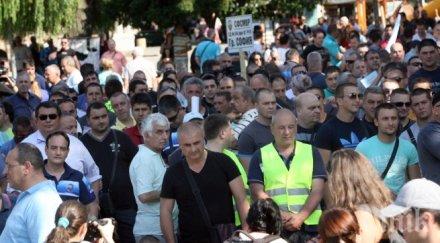 важно софия минава нормално протестът полицаите приключи