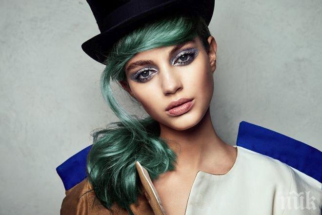 Дъщерята на звезда от Вчера изгря в немския Vogue (СНИМКИ)