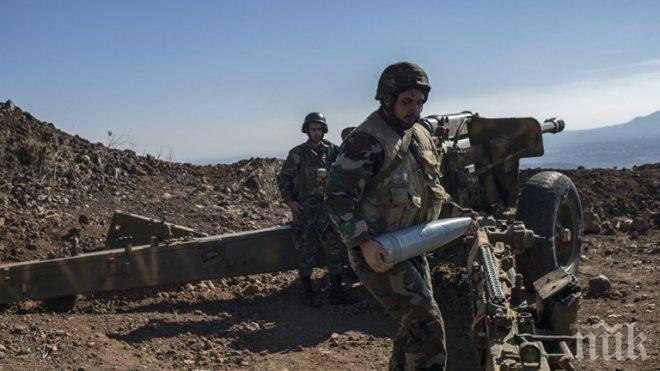 Правителствените войски на Сирия прочистиха от терористи град Карятейн