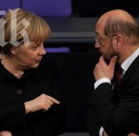 Шулц защити Ангела Меркел от френските нападки