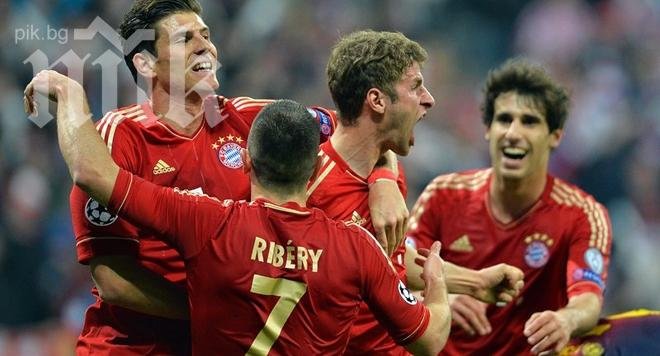  Байерн смаза Барселона и на Ноу Камп