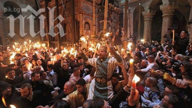 Запалването на благодатния огън - пряко по БНТ в 13,30 ч.