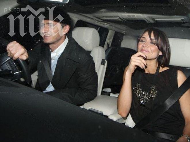 Годеницата на Франк Лампард е готова да го последва в Щатите