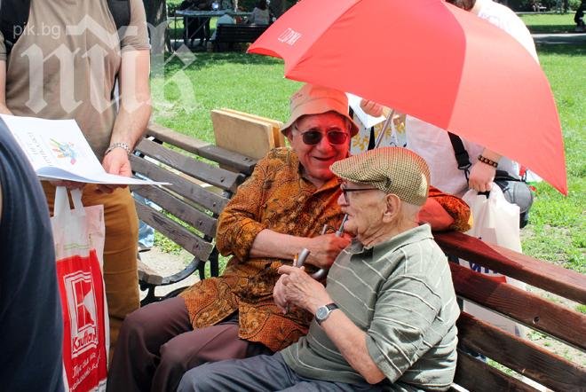 Валери Петров участва в митинга на столетницата 