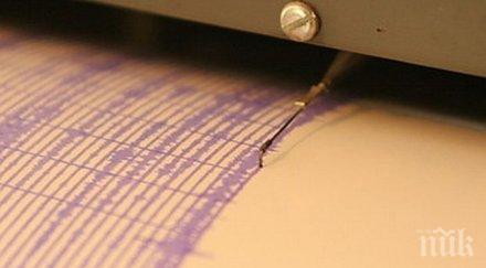 силен трус разлюля румъния