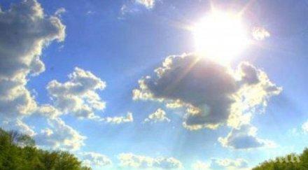 рязка промяна започва чувствително затопляне температурите достигнат градуса