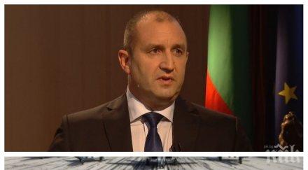 извънредно пик румен радев избухна опозиционен лидер