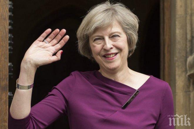 Тереза Мей очаква Брекзит да се случи в срок