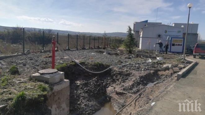 Пречиствателната станция в Горно Езерово вече работи