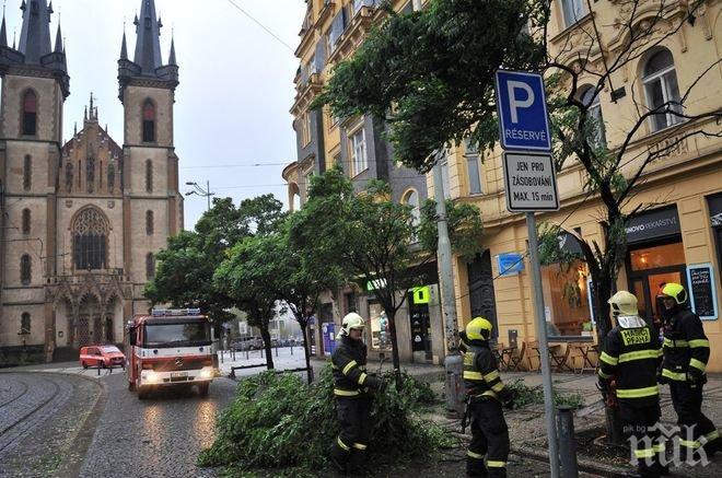 Първи жертви на бурите в Централна Европа