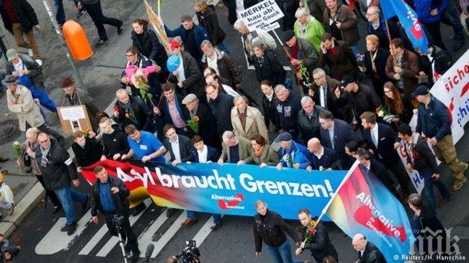 Германските граждански обединения се мобилизират срещу ръста в подкрепата към крайнодесни движения