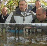 БЕЗОБРАЗИЕ! Румен Радев си прави пиар с потопа в Бургаско седмица след бедствието – защо не се окаля, докато валеше и кметът и министрите спасяваха хората