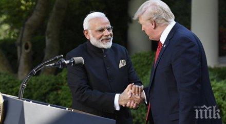 жицата лидерите сащ индия договориха продължат съвместната борба тероризма