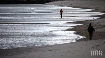 уникално морето отдръпна никой помни такъв отлив варна