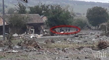 скръб потопа строителни отпадъци затрупали стоянка почернените близки разпознаха тялото