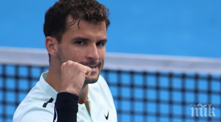 пара григор димитров отново корта париж