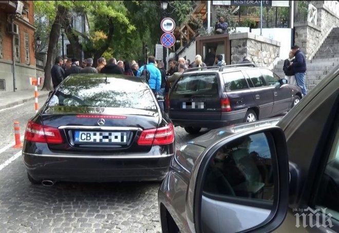 Електронна бариера затапи Стария Пловдив за коли