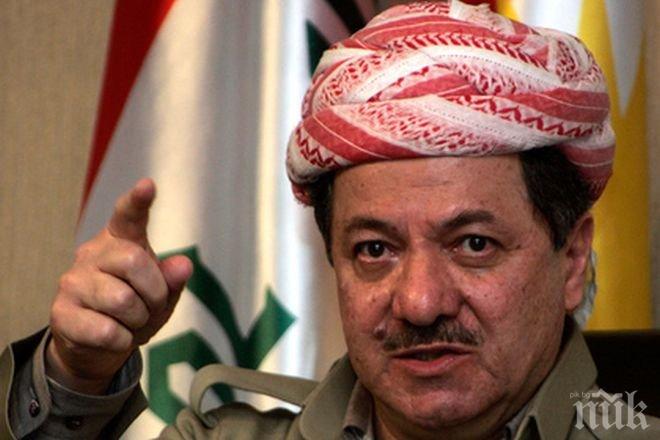 САЩ поздравиха лидера на иракските кюрди Барзани за подадената оставка