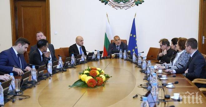 Премиерът Борисов се срещна с депутати от комисията по регионално развитие на Европейския парламент (СНИМКИ)
