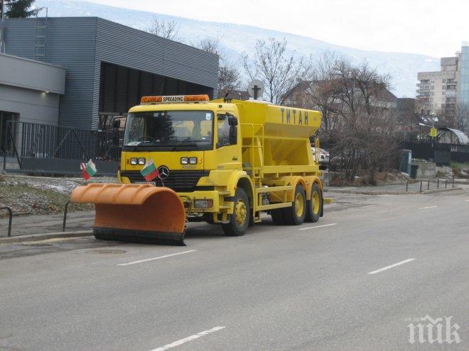 55 снегорина загряват за преспите в Пловдив