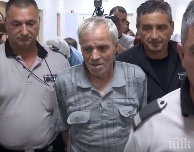 ОТ ПОСЛЕДНИТЕ МИНУТИ! Бай Симо получи условна присъда, искал да изтъргува пистолета на самоубиеца Данаил Божилов