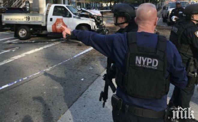 Кметът на Ню Йорк: Осем са жертвите след атаката в Манхатън