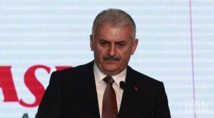 турският премиер срещне американския вицепрезидент белия дом