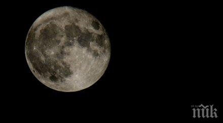 феномен боброва суперлуна озарява небето нощ
