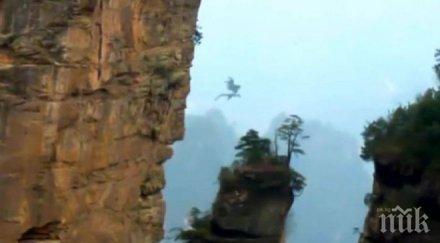 нечувано снимаха дракон небето китай видео