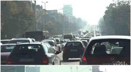 извънредно пик адът пак настана цариградско шосе километрични задръствания тормозят софиянци час пик заради нов ремонт