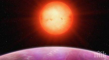 невероятно планета гигант разбива представите космоса