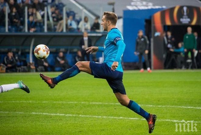 Наполи се прицели в капитана на Зенит