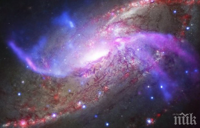 Учени откриха най-старата спирална галактика