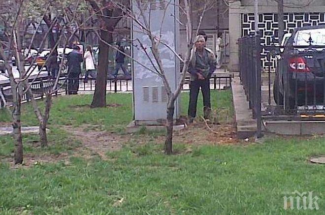 Пияница се облекчи пред полицай, отнесе 200 лева глоба 