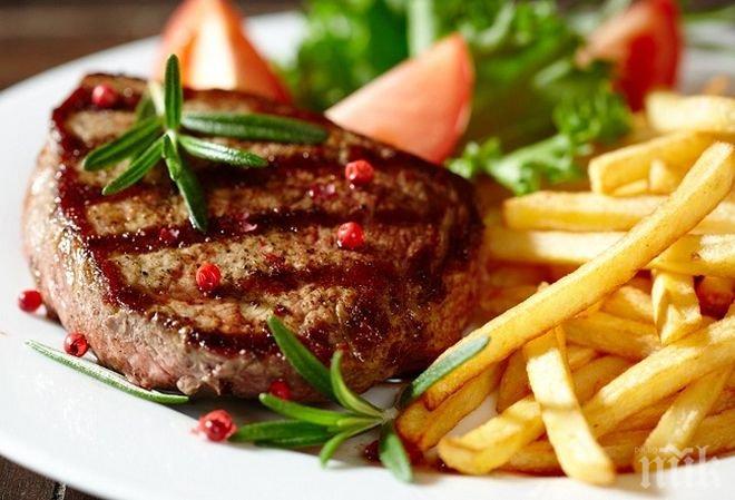 ЧЕТЕТЕ, МЪЖЕ! Червеното месо вдига самолета 