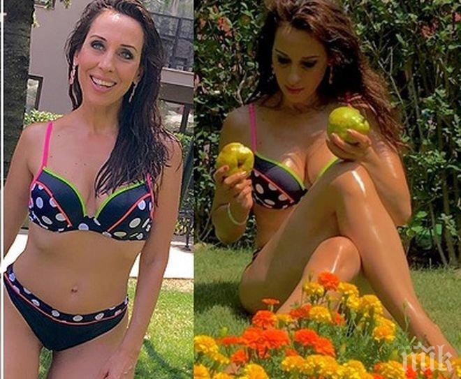 Неделя Щонова си показа дюлите (СНИМКА)