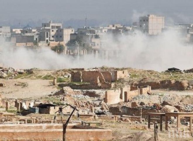 Сирийските военни откриха в Дейр ез-Зор кола-бомба с химически вещества