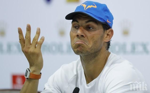 Надал приключи в Париж, коляното му отказа