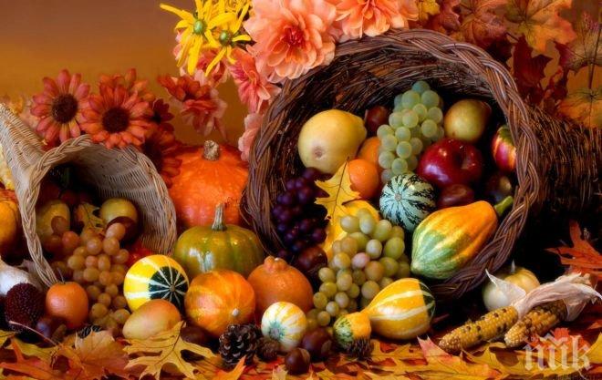 ПОЛЕЗНО! Есенните храни, които помагат за отслабване и ви правят щастливи