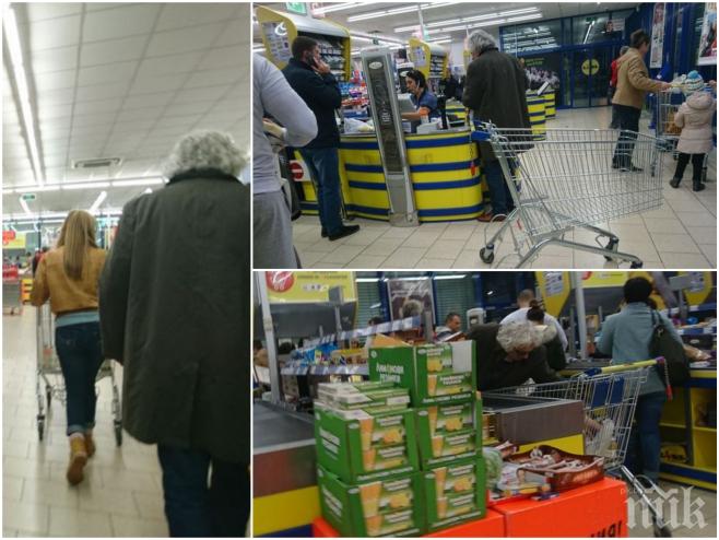 САМО В ПИК! Гого Лозанов пазарува под ръка с жена си (ПАПАРАШКИ СНИМКИ)