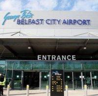 ИЗВЪНРЕДНО! Пътнически самолет кацна аварийно на летището в Белфаст