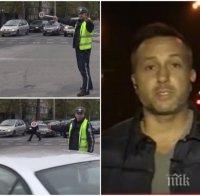 ЕКСКЛУЗИВНО! Проговори репортерът, заплашван брутално от катаджия насред Хасково (ВИДЕО)
