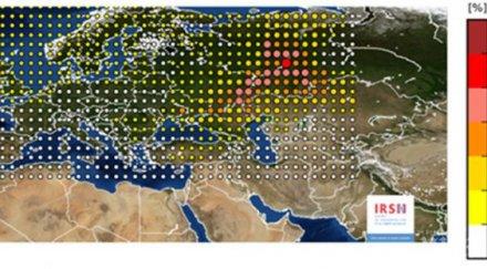 извънредно облак радиация премина европа