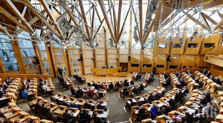 евакуираха сградата шотландския парламент заради пакети бял прах