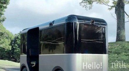 малшанс безпилотен автобус катастрофира два часа дебюта улиците лас вегас