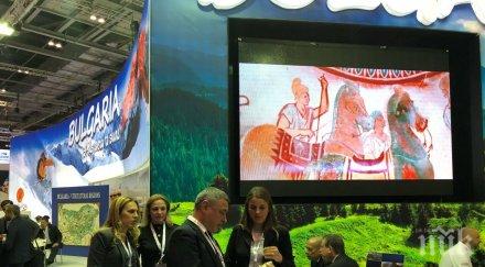 вицепремиерът валери симеонов обсъжда рекламата българия туристическо изложение лондон снимки