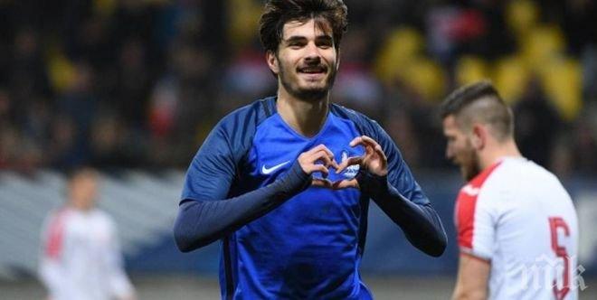 Крепостта на младежите издържа близо час, но Франция не ни пожали