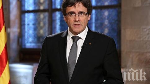 Пучдемон призова за единство срещу Испания