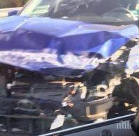 Катастрофа блокира пътя Камено-Кубрат, има пострадали 